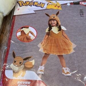 Child size 2t Pokemon Eevee costume